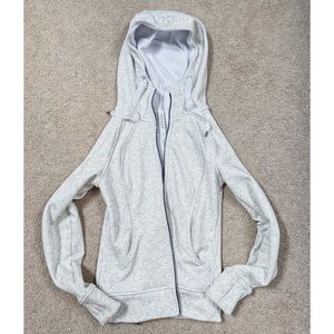 lululemon gray scuba hoodie
